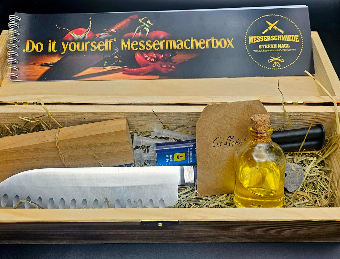 Die " Do it yourself Messermacherbox"